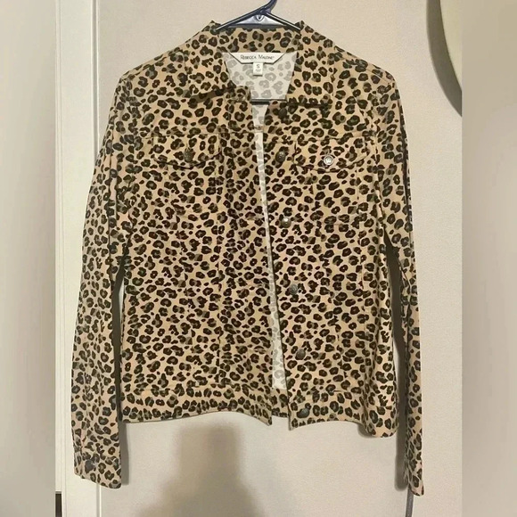 NWT Leopard Print Jacket - Picture 1 of 9